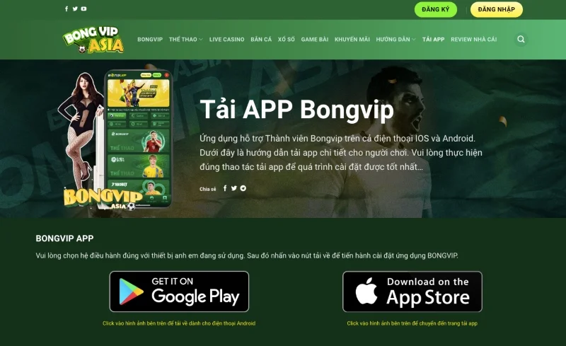 bongvip sỡ hữu website chuẩn đẹp